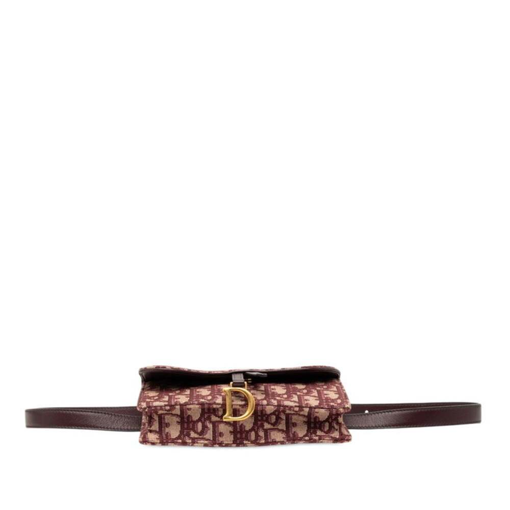 CHRISTIAN DIOR Cream Leather Shoulder Bag - Picture 3 of 6